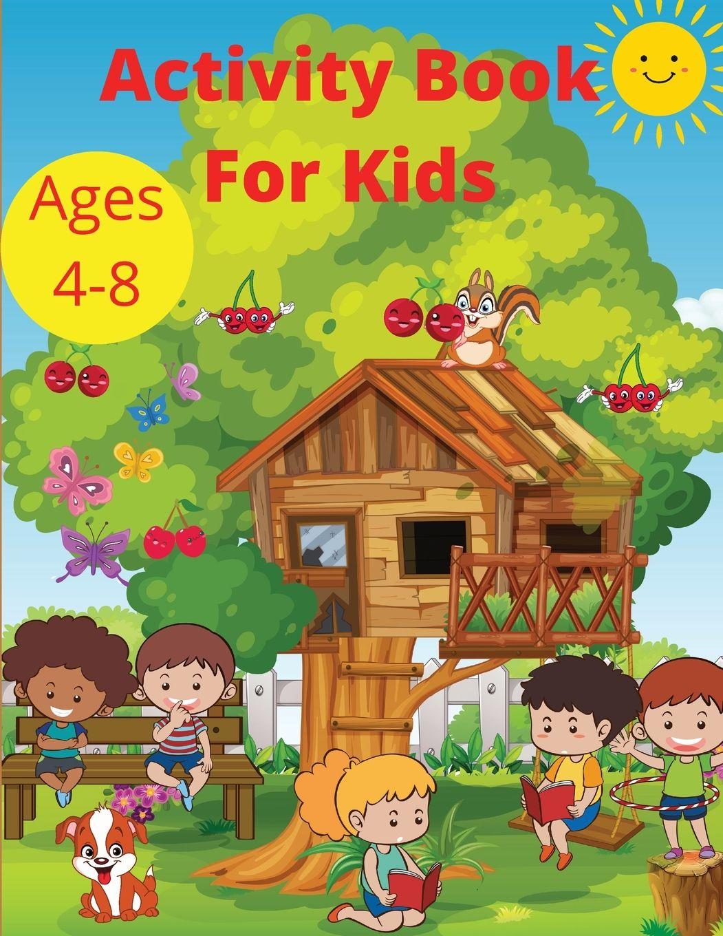 Vorderes Coverbild Activity Book for Kids Ages 4-8