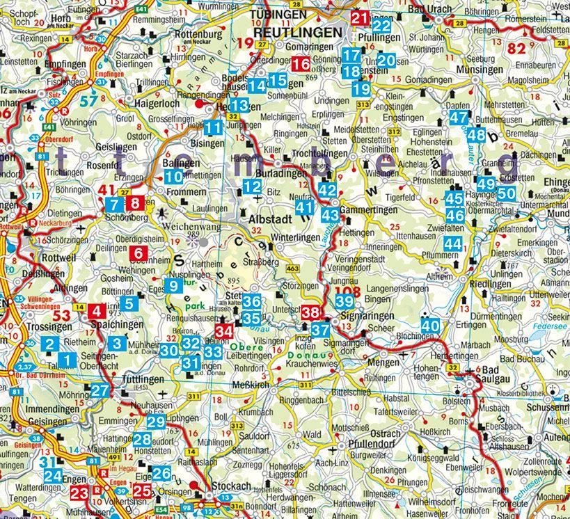 Beispielinhalt (Bild) Schwäbische Alb West