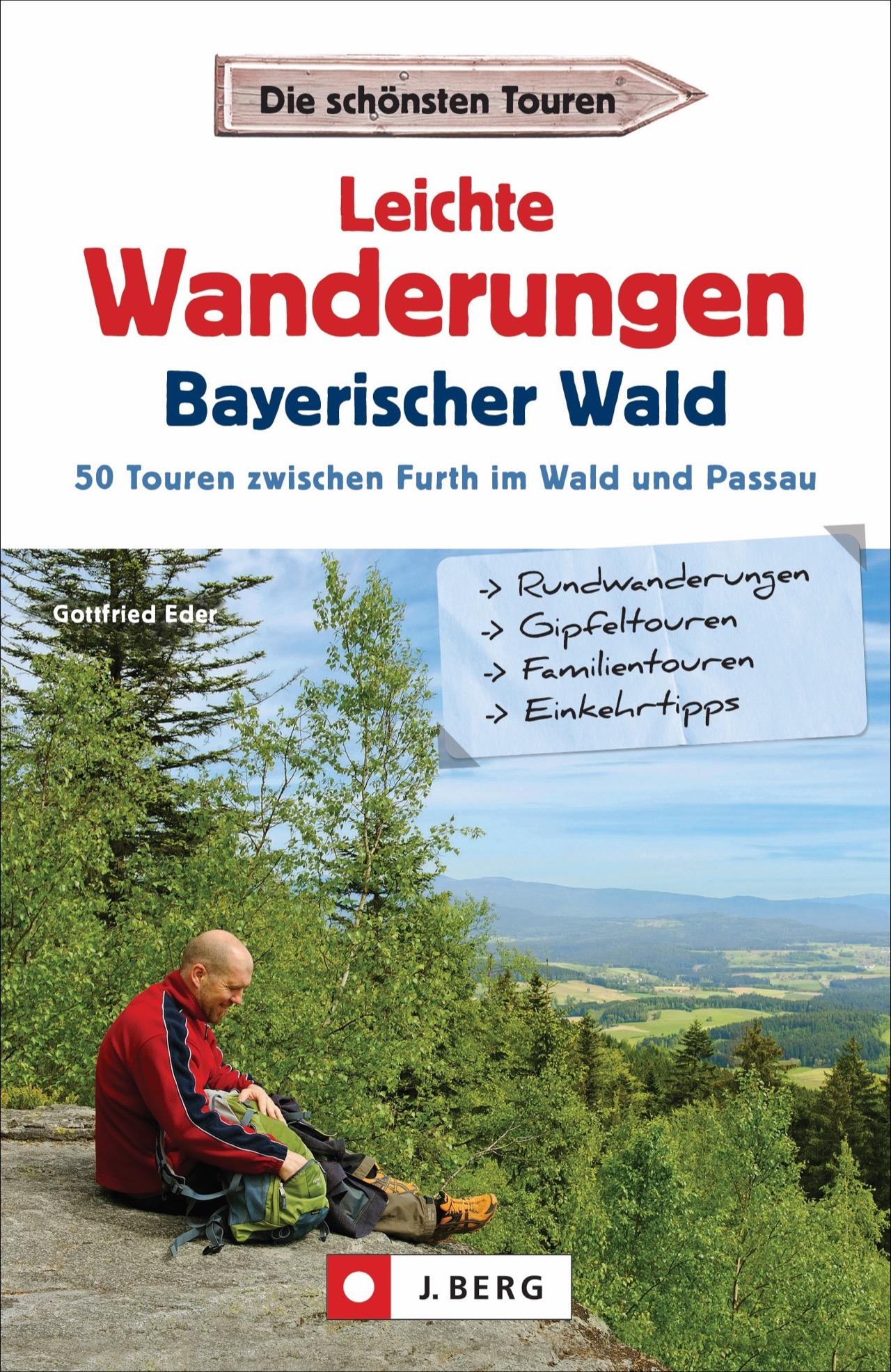 Vorderes Coverbild Leichte Wanderungen Bayerischer Wald