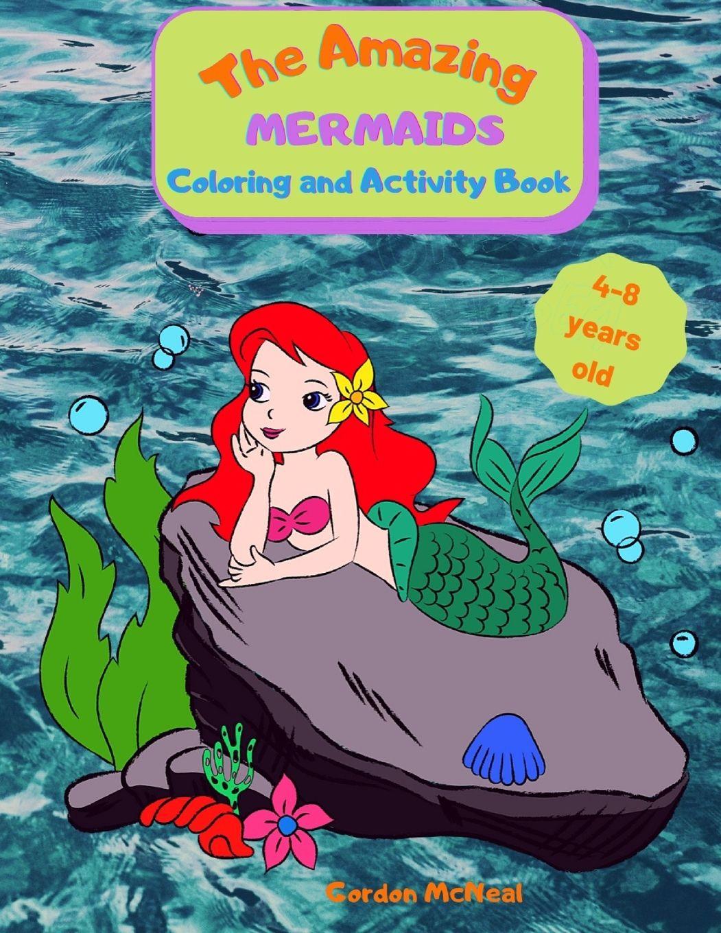 Vorderes Coverbild The Amazing Mermaids Coloring and Activity Book