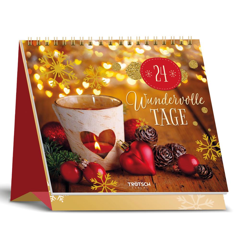 Vorderes Coverbild Trötsch Adventskalender 24 wundervolle Tage