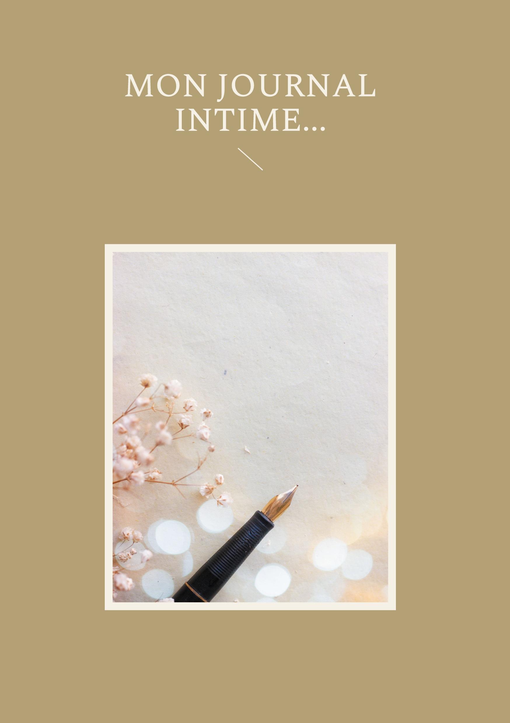 Vorderes Coverbild Mon journal intime...