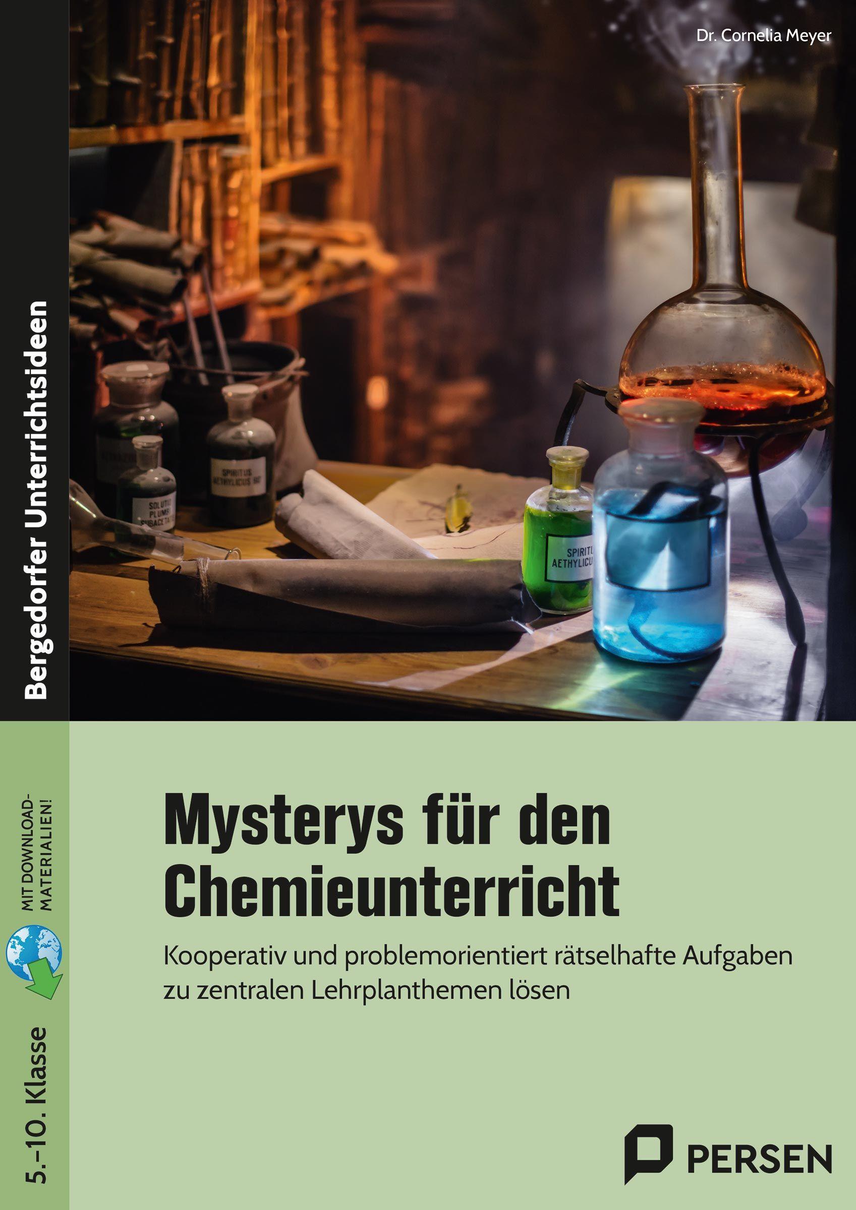 Vorderes Coverbild Mysterys für den Chemieunterricht