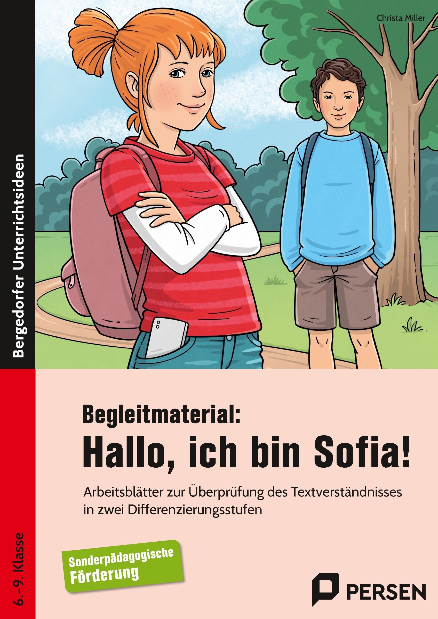Vorderes Coverbild Begleitmaterial: Hallo, ich bin Sofia!