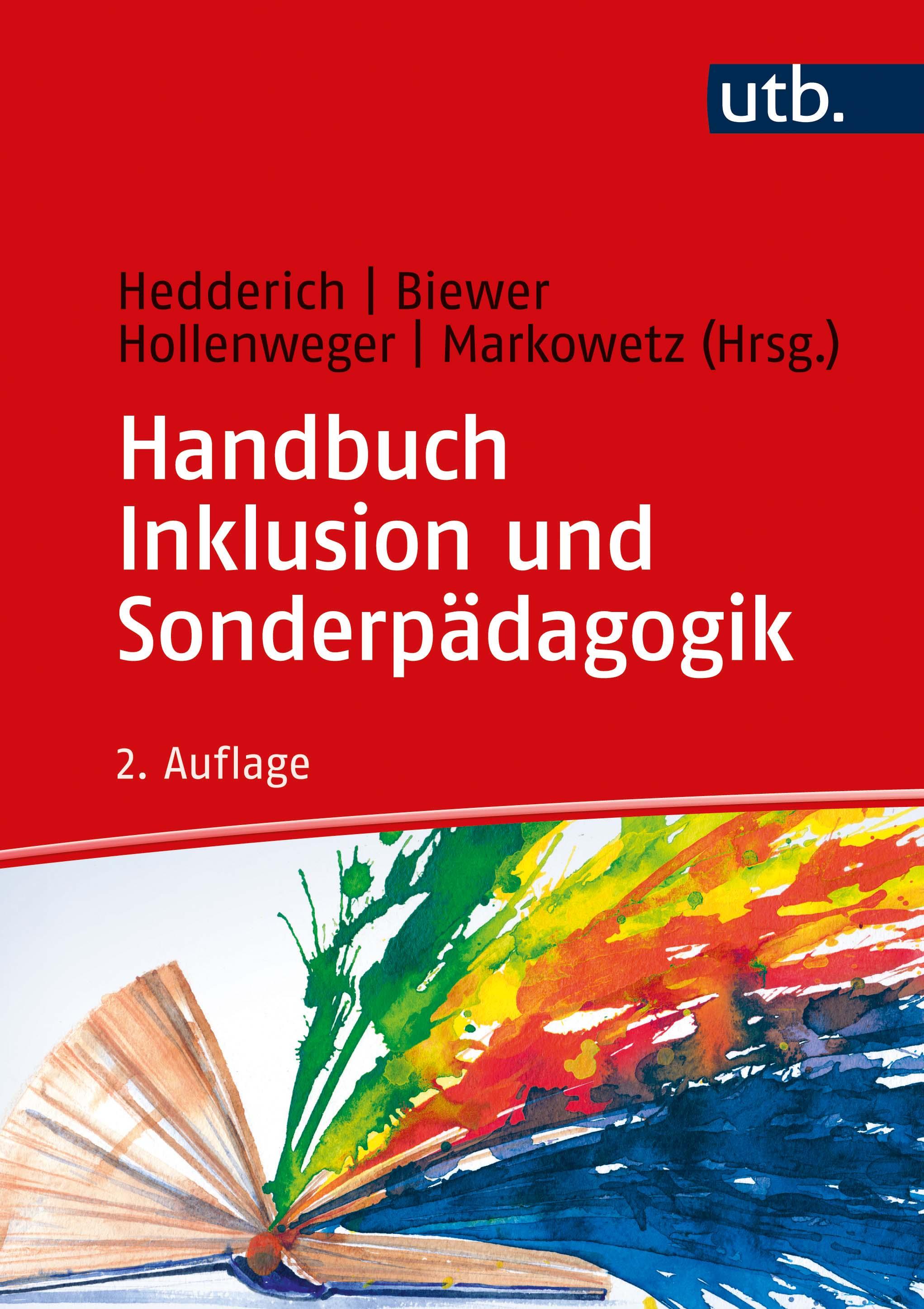 Vorderes Coverbild Handbuch Inklusion und Sonderpädagogik