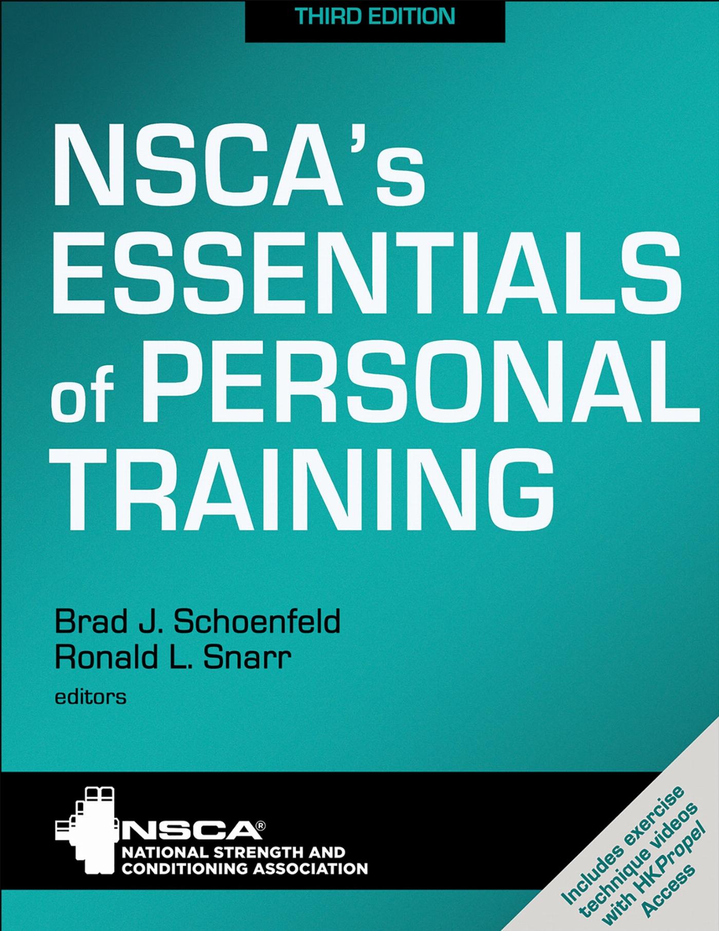 Vorderes Coverbild NSCA's Essentials of Personal Training