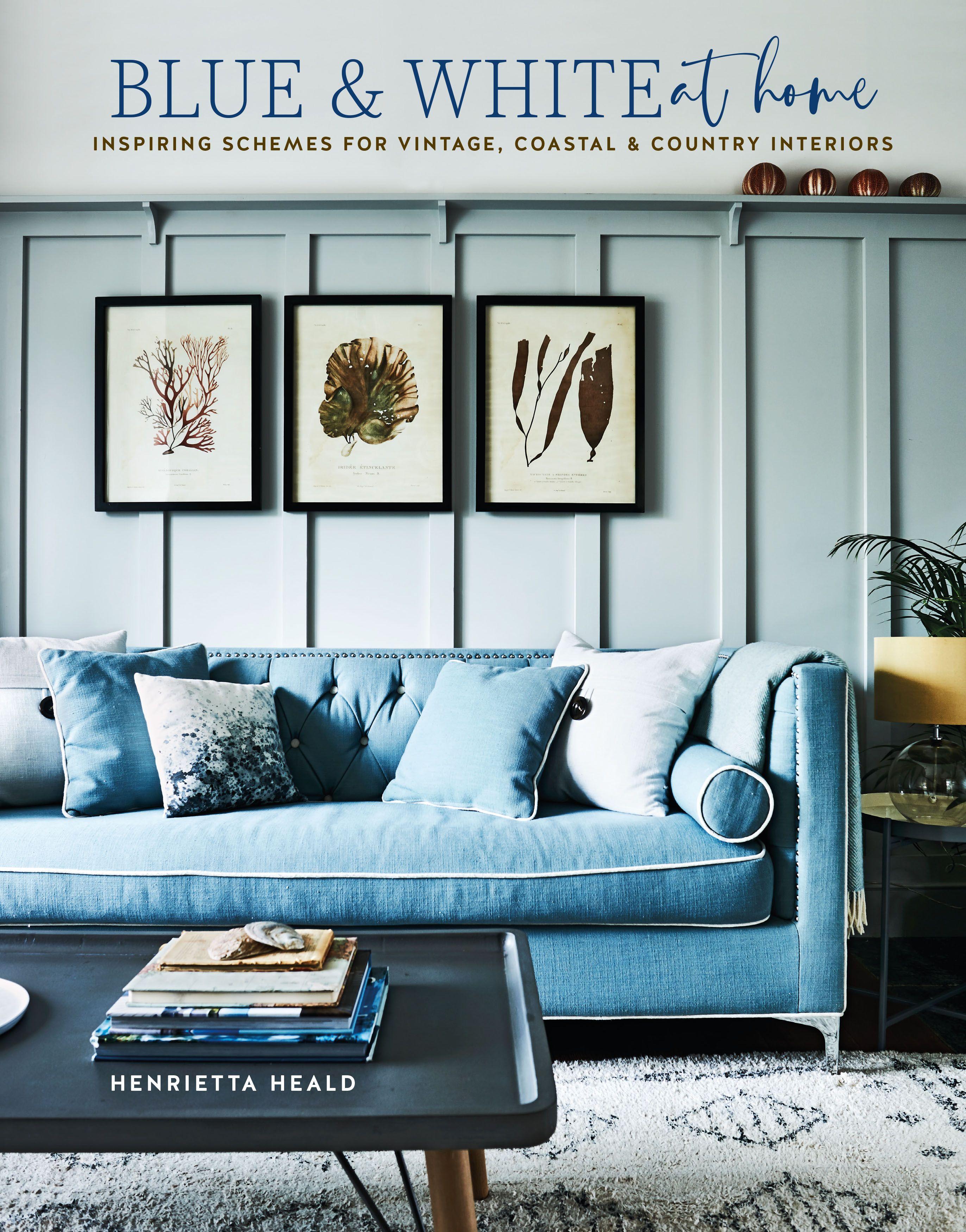 Vorderes Coverbild Blue & White at Home