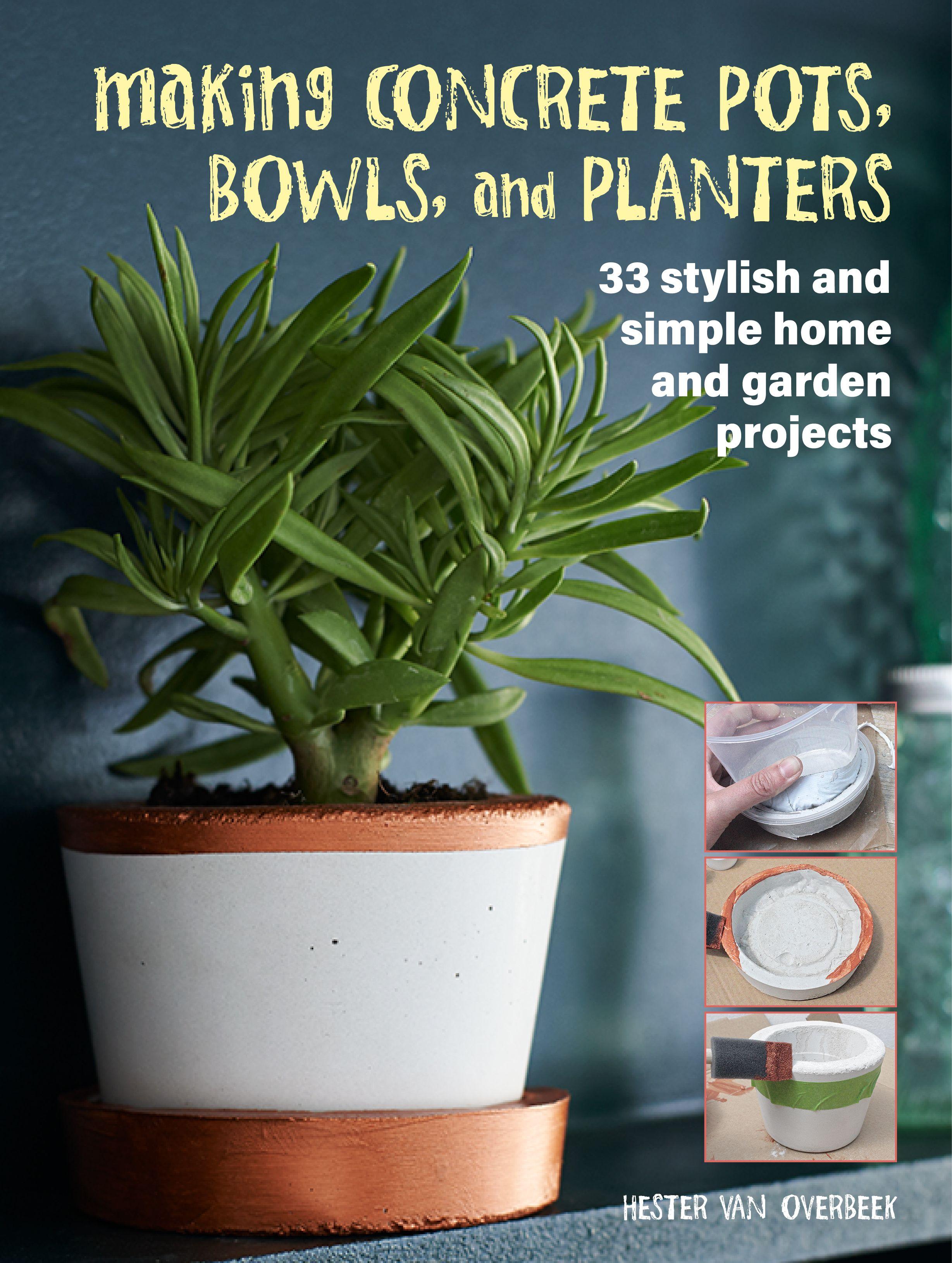 Vorderes Coverbild Making Concrete Pots, Bowls, and Planters
