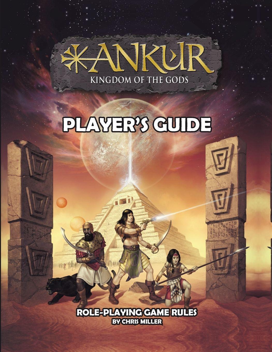 Vorderes Coverbild ANKUR kingdom of the gods Player's Guide