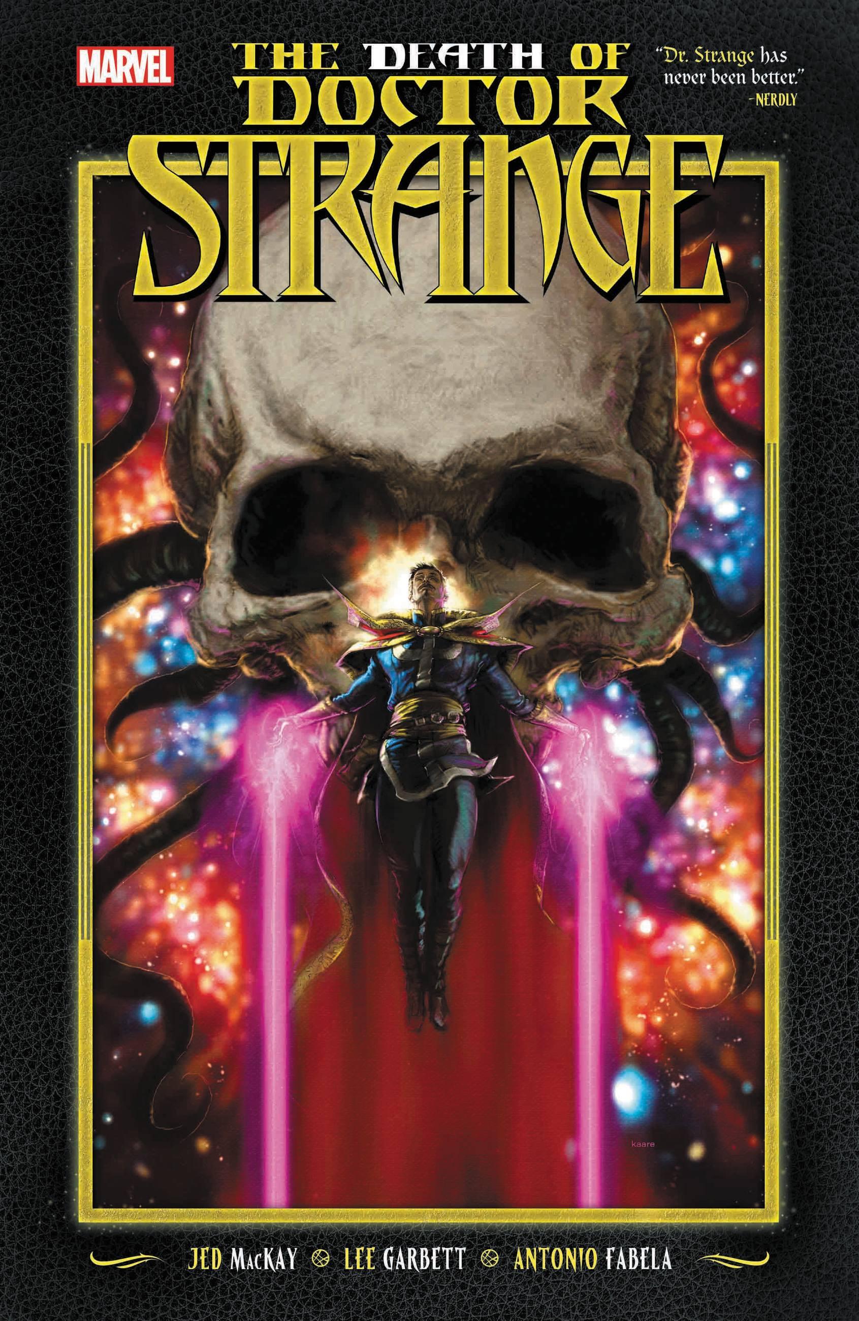 Vorderes Coverbild Death of Doctor Strange