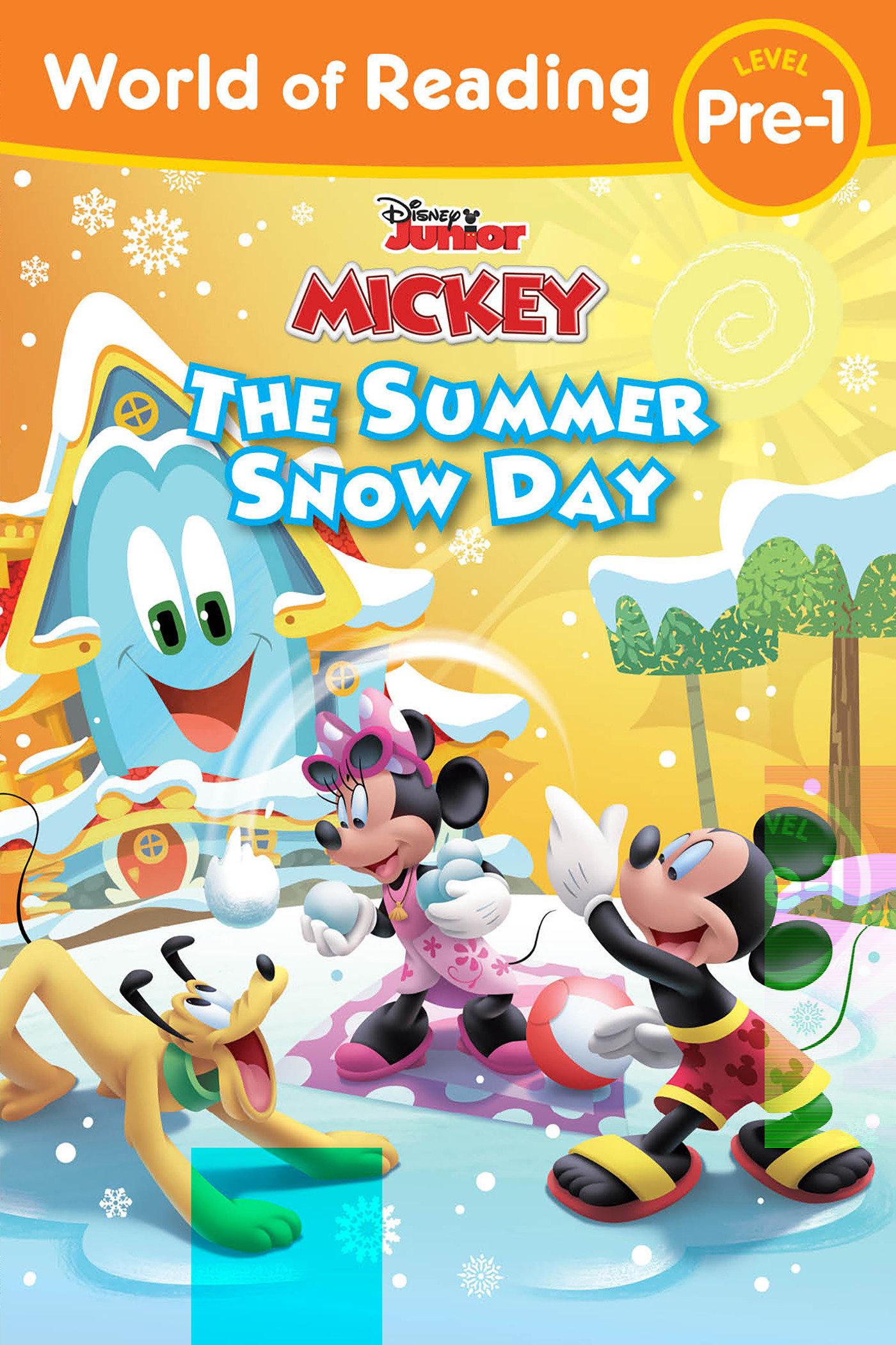 Vorderes Coverbild World of Reading: Mickey Mouse Funhouse: The Summer Snow Day