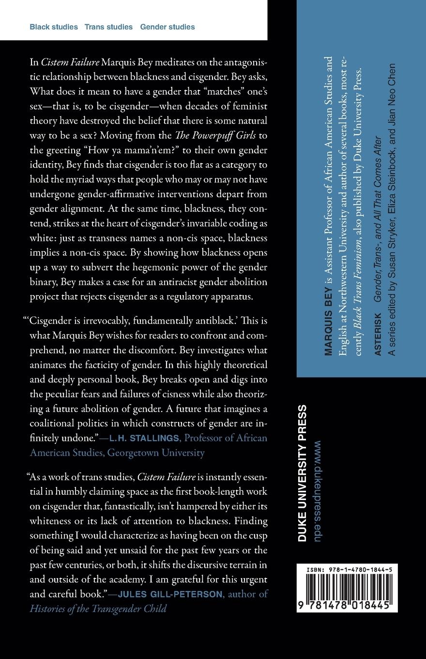 Rückseitencover Cistem Failure