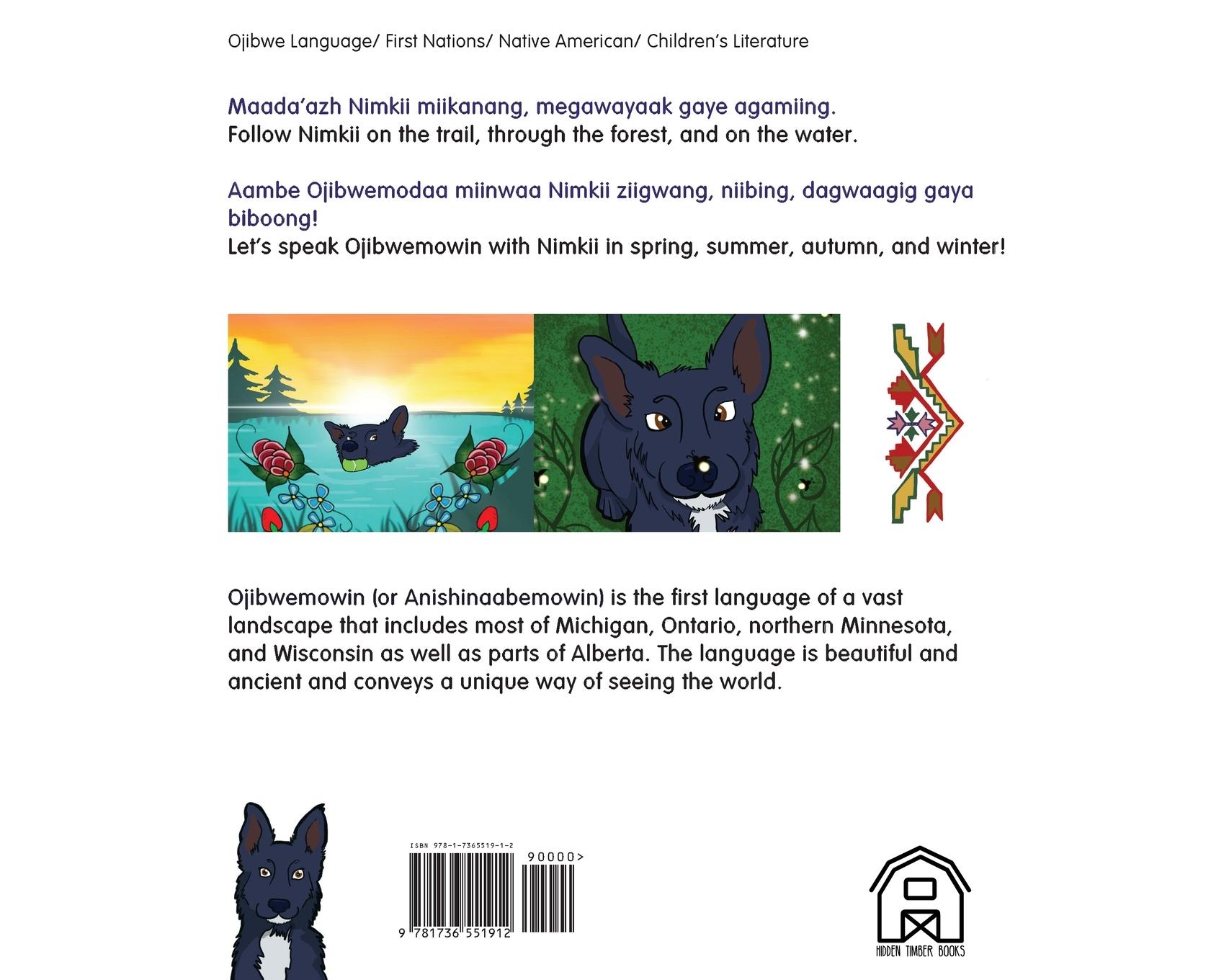 Rückseitencover Bebikaan-Ezhiwebiziwinan Nimkii