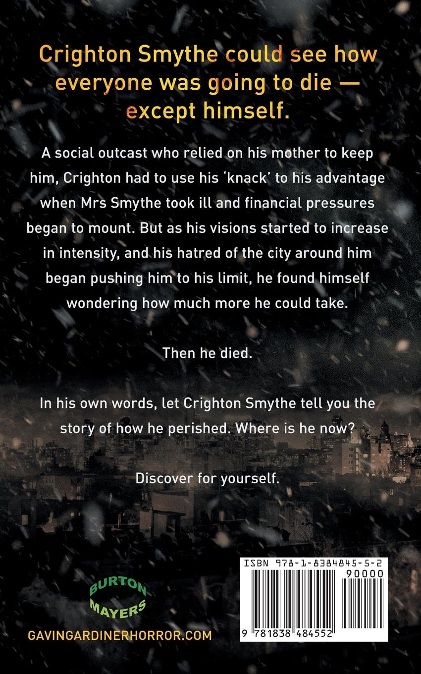 Rückseitencover The Last Testament of Crighton Smythe