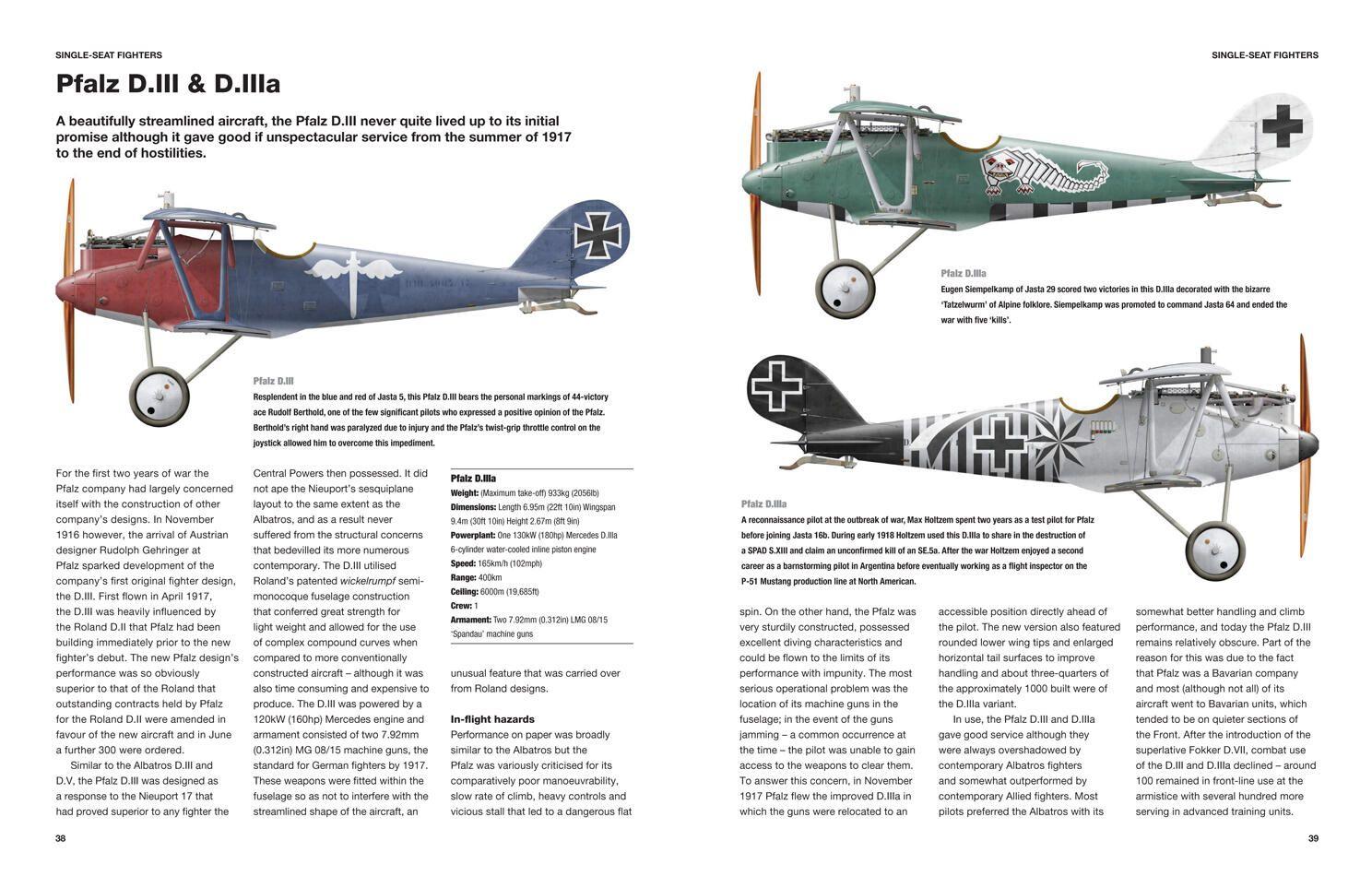 Beispielinhalt (Bild) German Aircraft of World War I