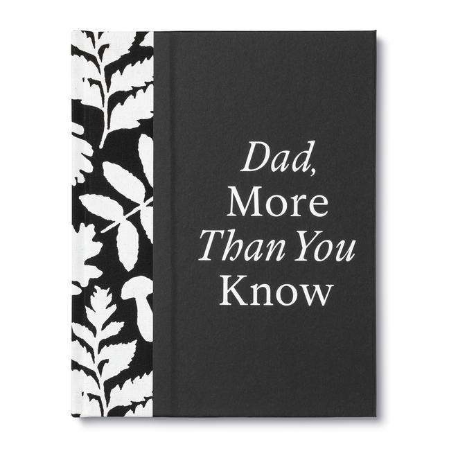 Vorderes Coverbild Dad, More Than You Know: A Keepsake Fill-In Gift Book to Show Your Appreciation for Dad