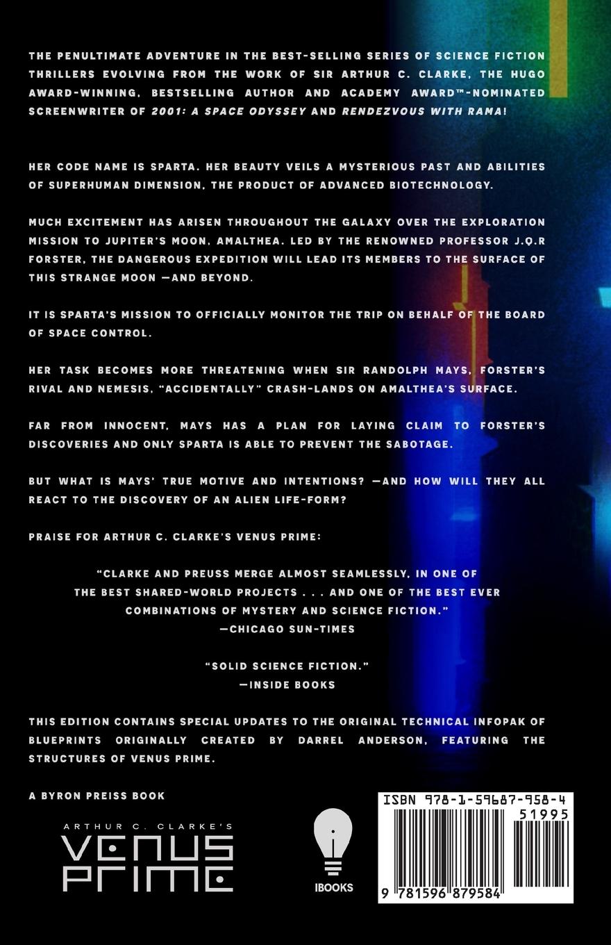Rückseitencover Arthur C. Clarke's Venus Prime 5-The Diamond Moon