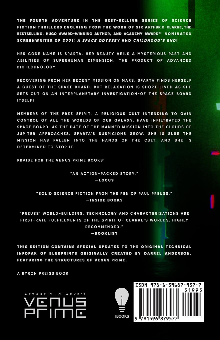 Rückseitencover Arthur C. Clarke's Venus Prime 4-The Medusa Encounter