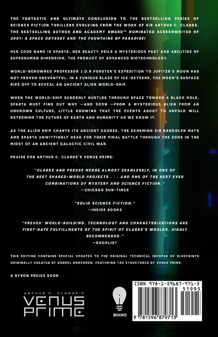 Rückseitencover Arthur C. Clarke's Venus Prime 6-The Shining Ones