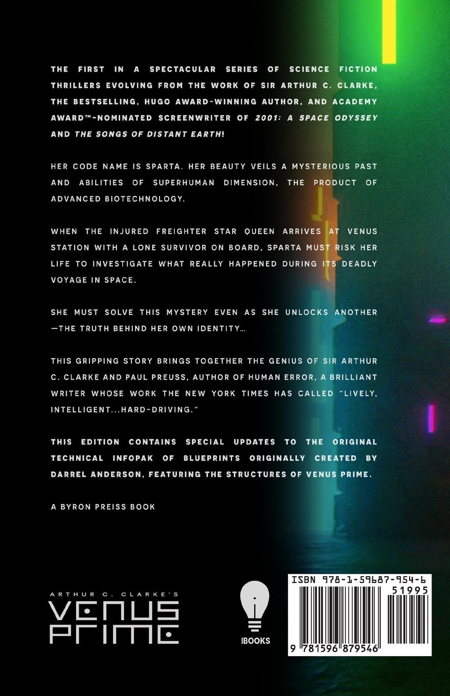Rückseitencover Arthur C. Clarke's Venus Prime 1-Breaking Strain