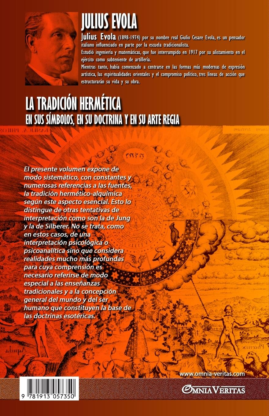 Rückseitencover La Tradición Hermética