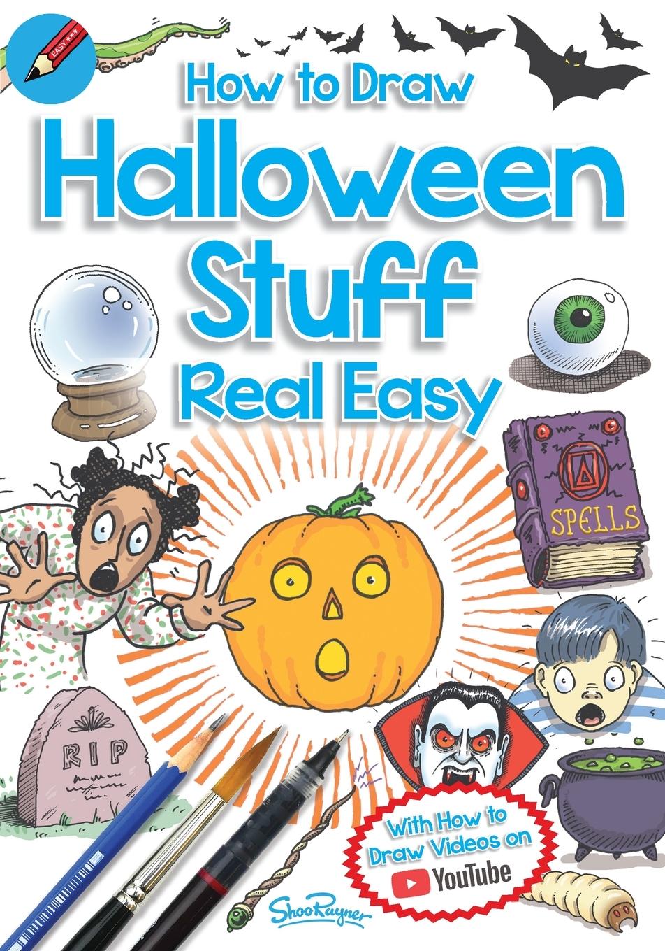 Vorderes Coverbild How to Draw Halloween Stuff Real Easy