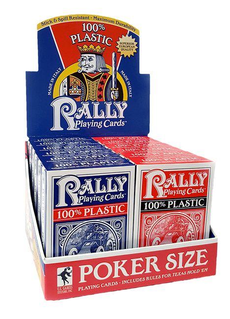 Vorderes Coverbild Rally Playing Cards 100% Plastic