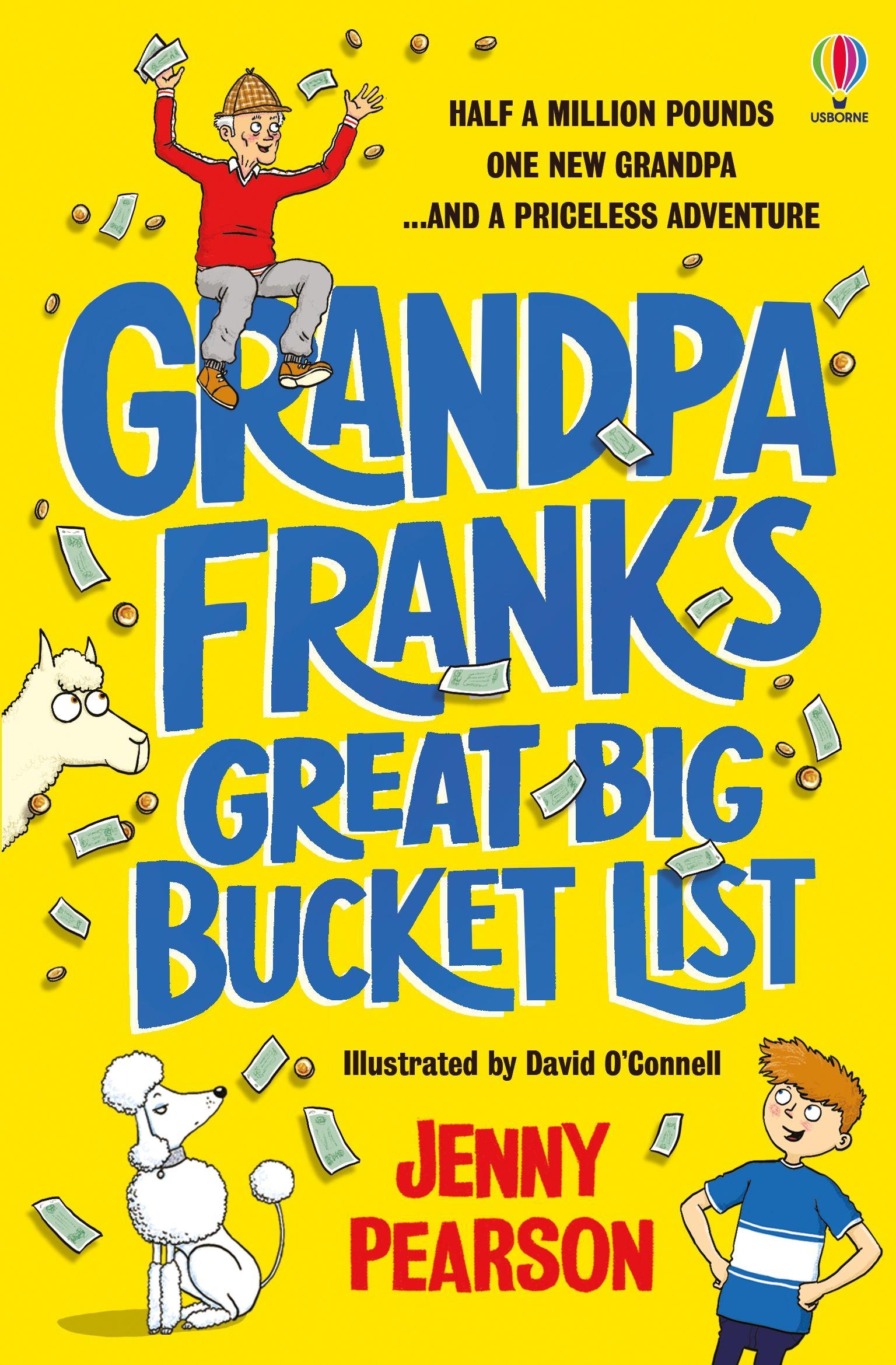 Vorderes Coverbild Grandpa Frank's Great Big Bucket List