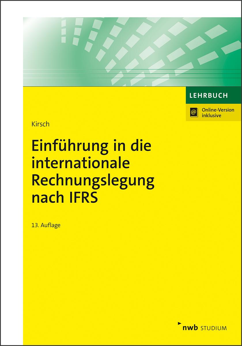 Vorderes Coverbild Einführung in die internationale Rechnungslegung nach IFRS