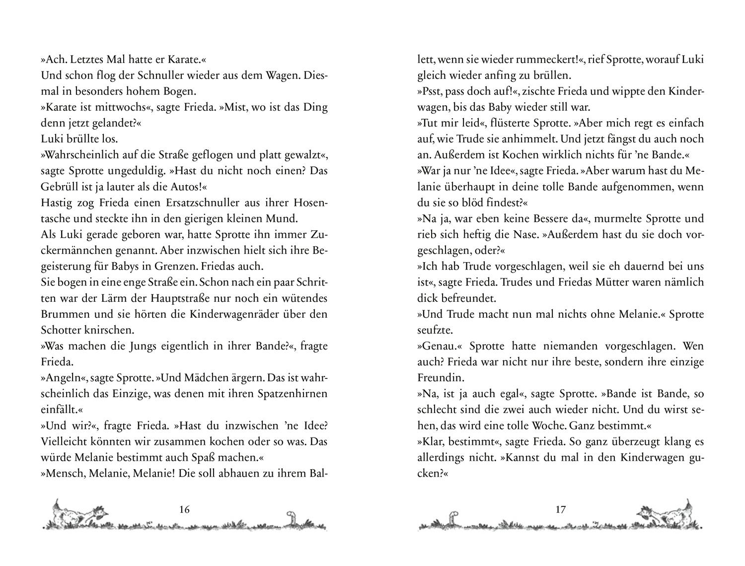 Beispielinhalt (Bild) Die Wilden Hühner 1