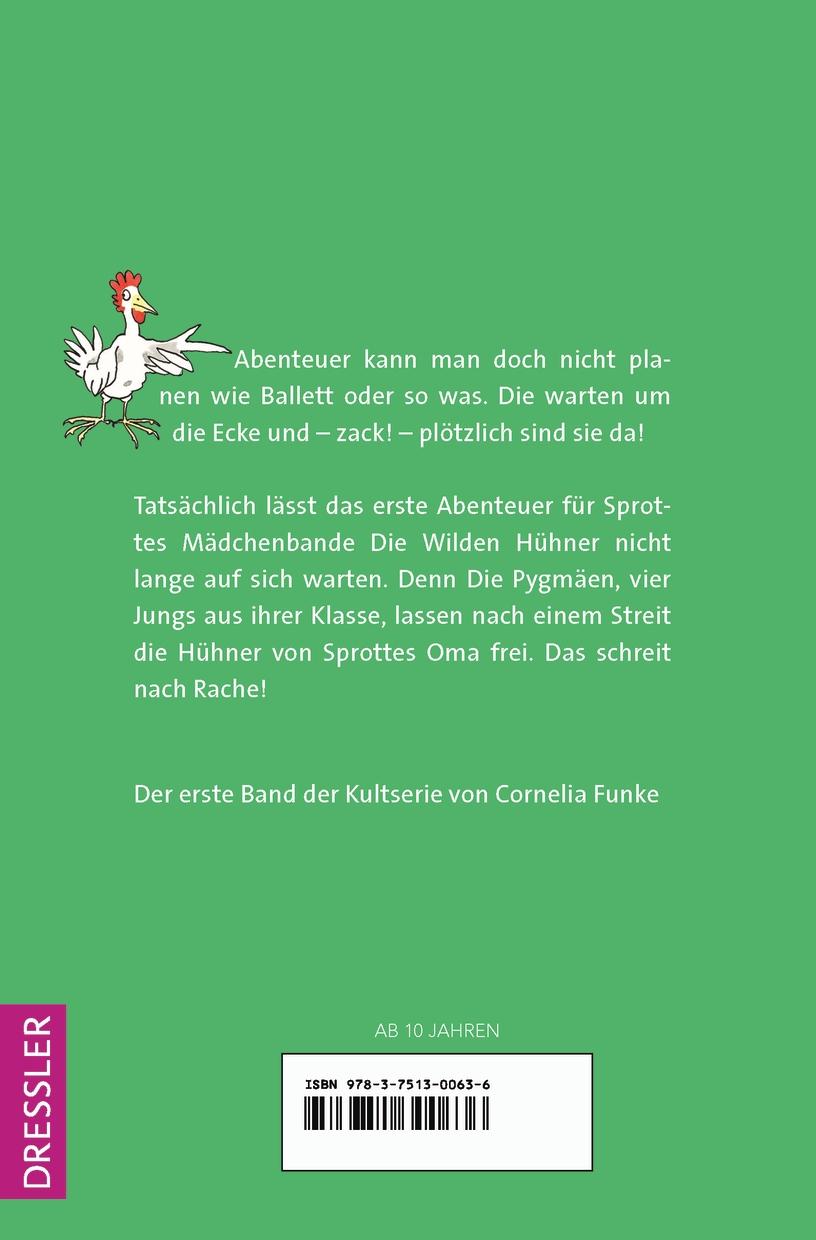 Rückseitencover Die Wilden Hühner 1
