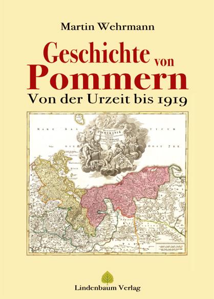 Vorderes Coverbild Geschichte von Pommern