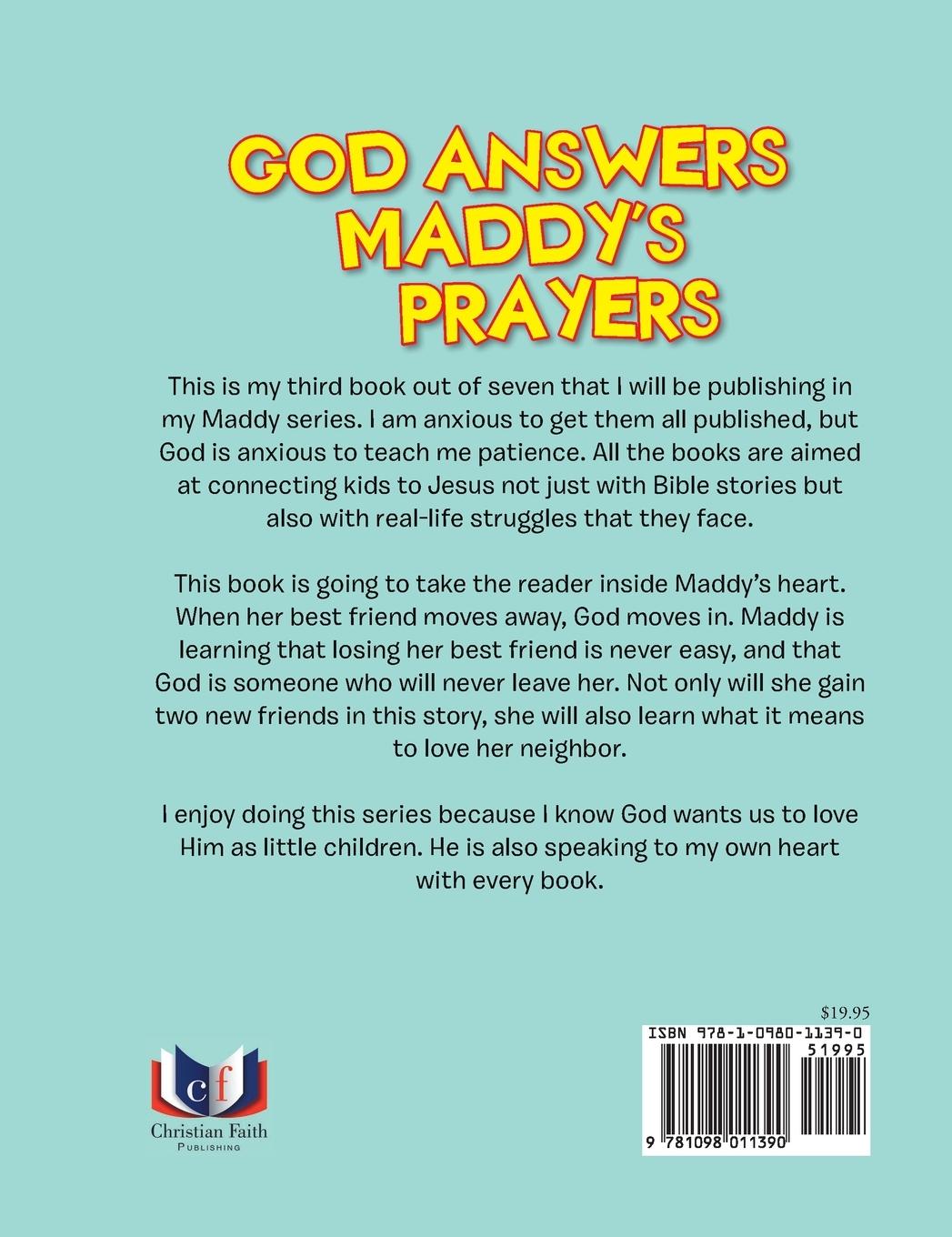 Rückseitencover God Answers Maddy's Prayers