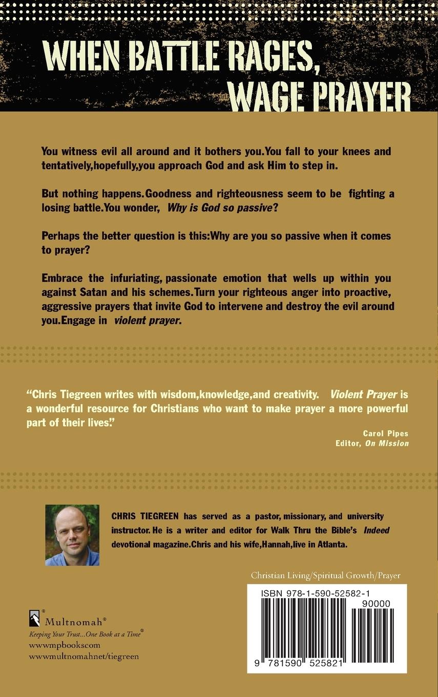 Rückseitencover Violent Prayer