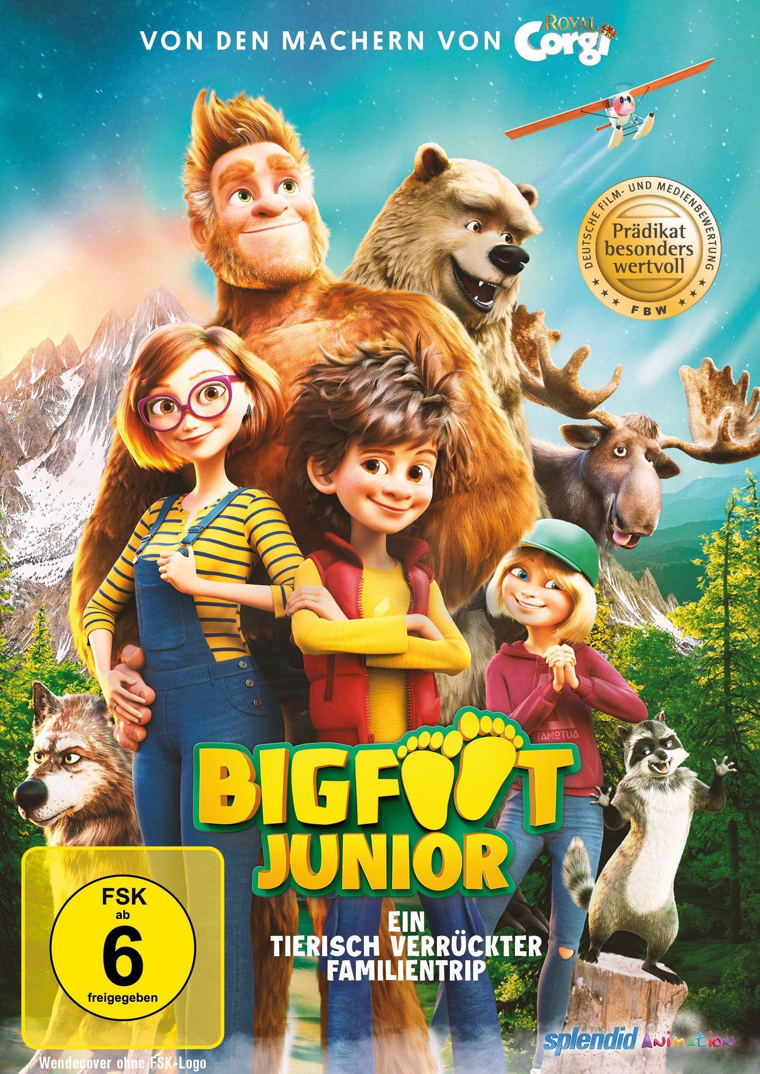 Vorderes Coverbild Bigfoot Junior - Ein tierisch verrückter Familientrip