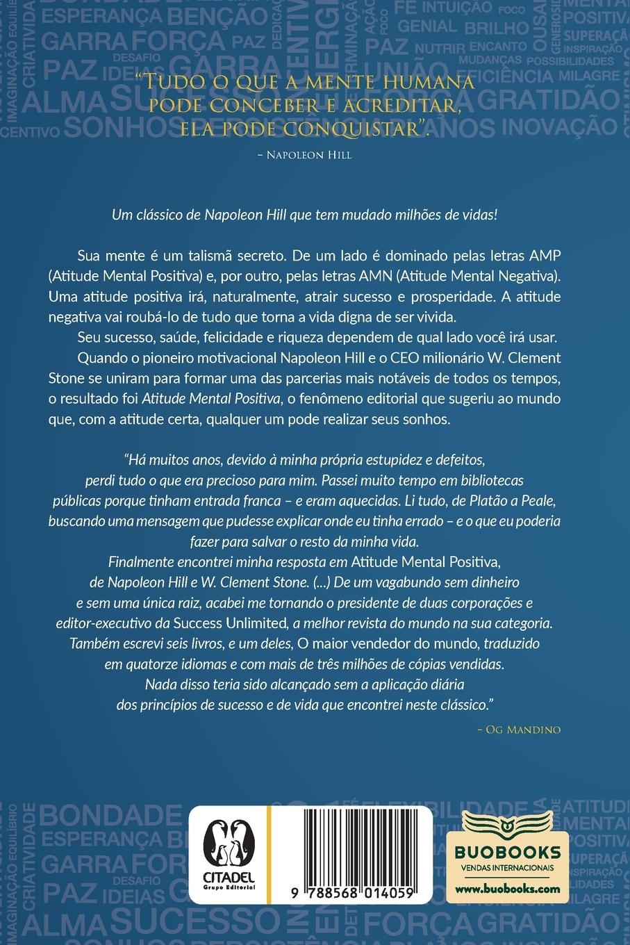 Rückseitencover Atitude mental positiva