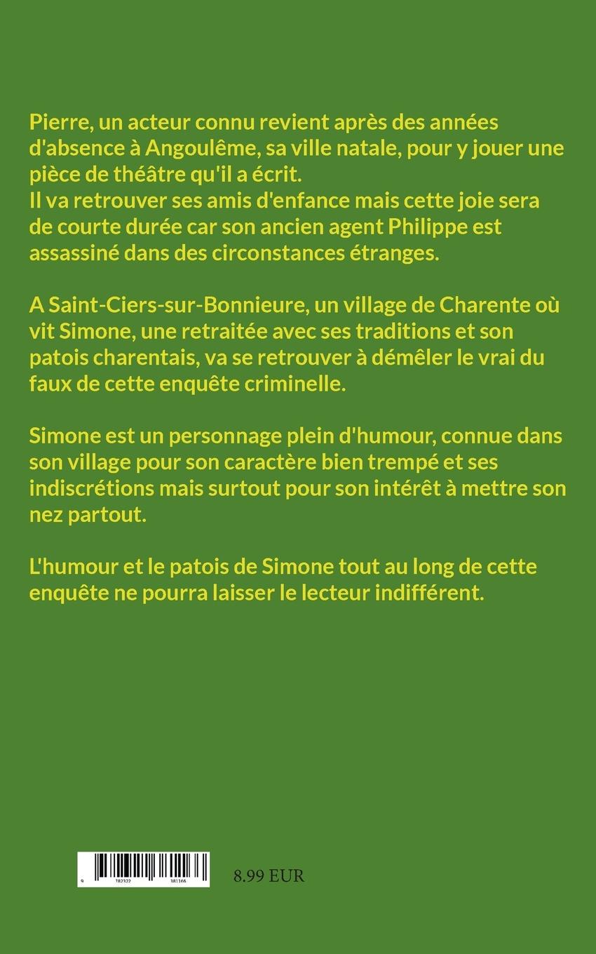 Rückseitencover Les aventures de Simone