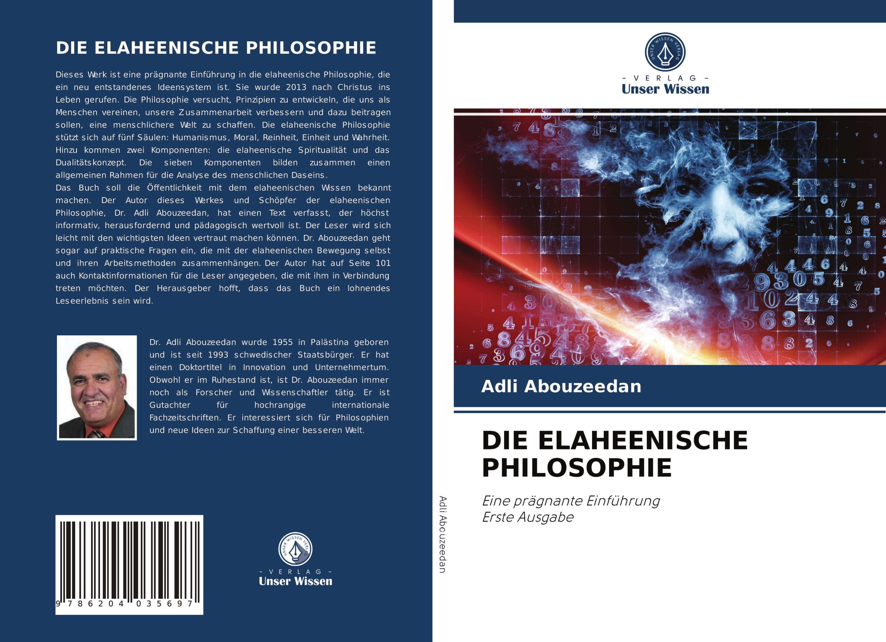 Vorderes Coverbild DIE ELAHEENISCHE PHILOSOPHIE