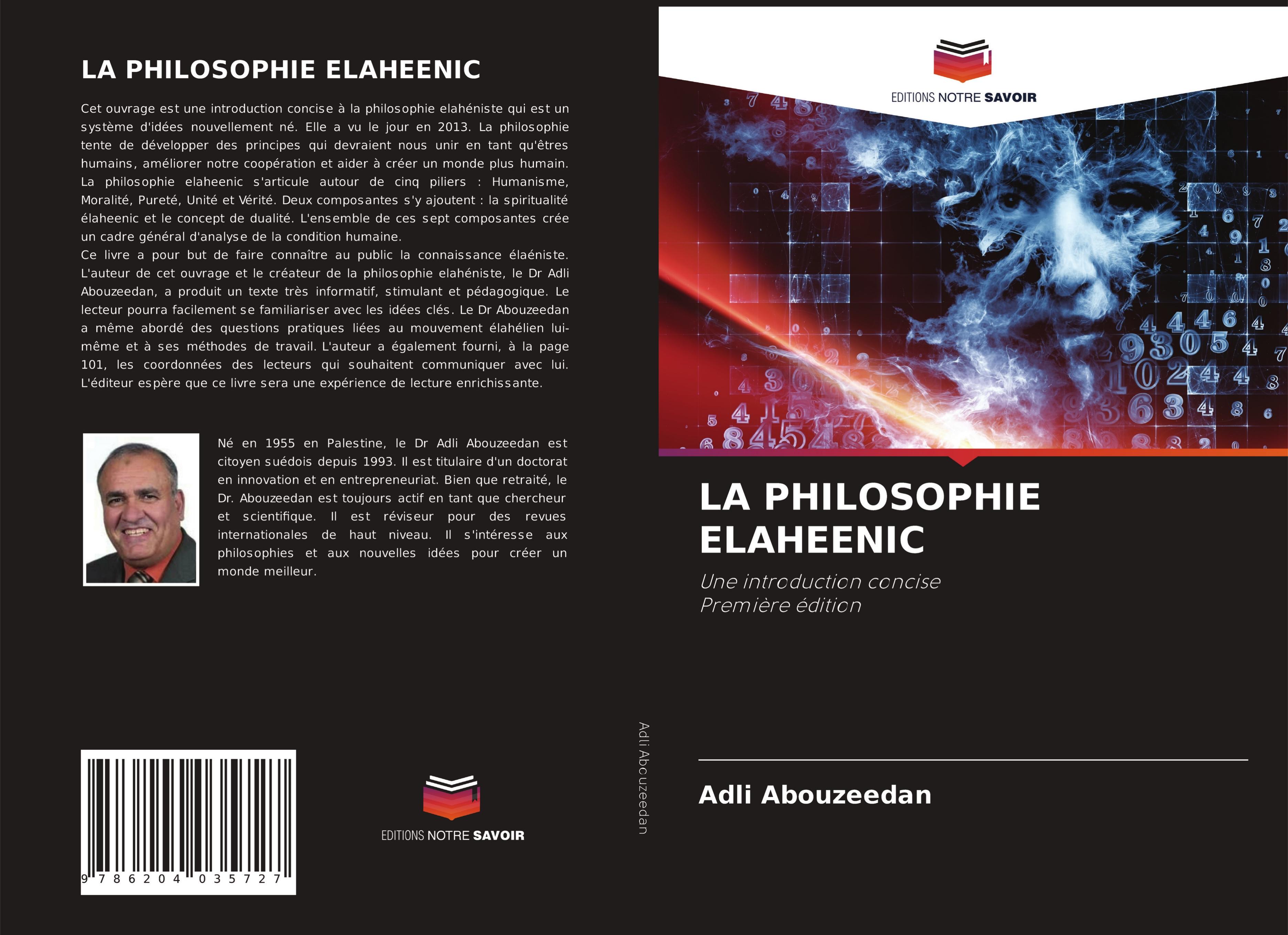 Vorderes Coverbild LA PHILOSOPHIE ELAHEENIC