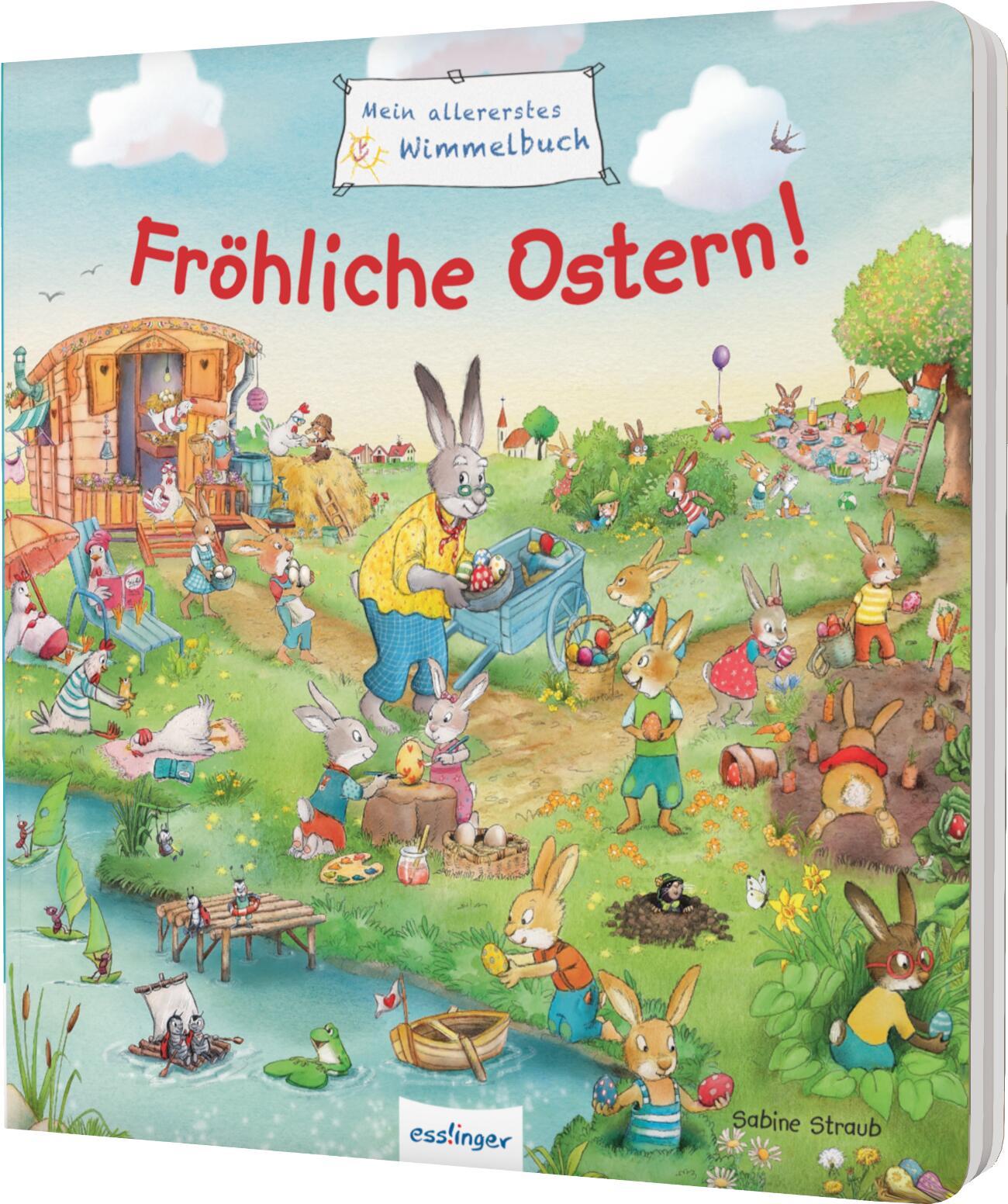 Vorderes Coverbild Mein allererstes Wimmelbuch: Fröhliche Ostern!