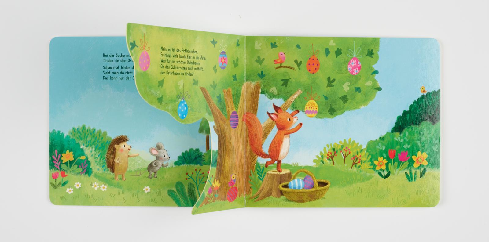 Beispielinhalt (Bild) Wo bist du, kleiner Osterhase?