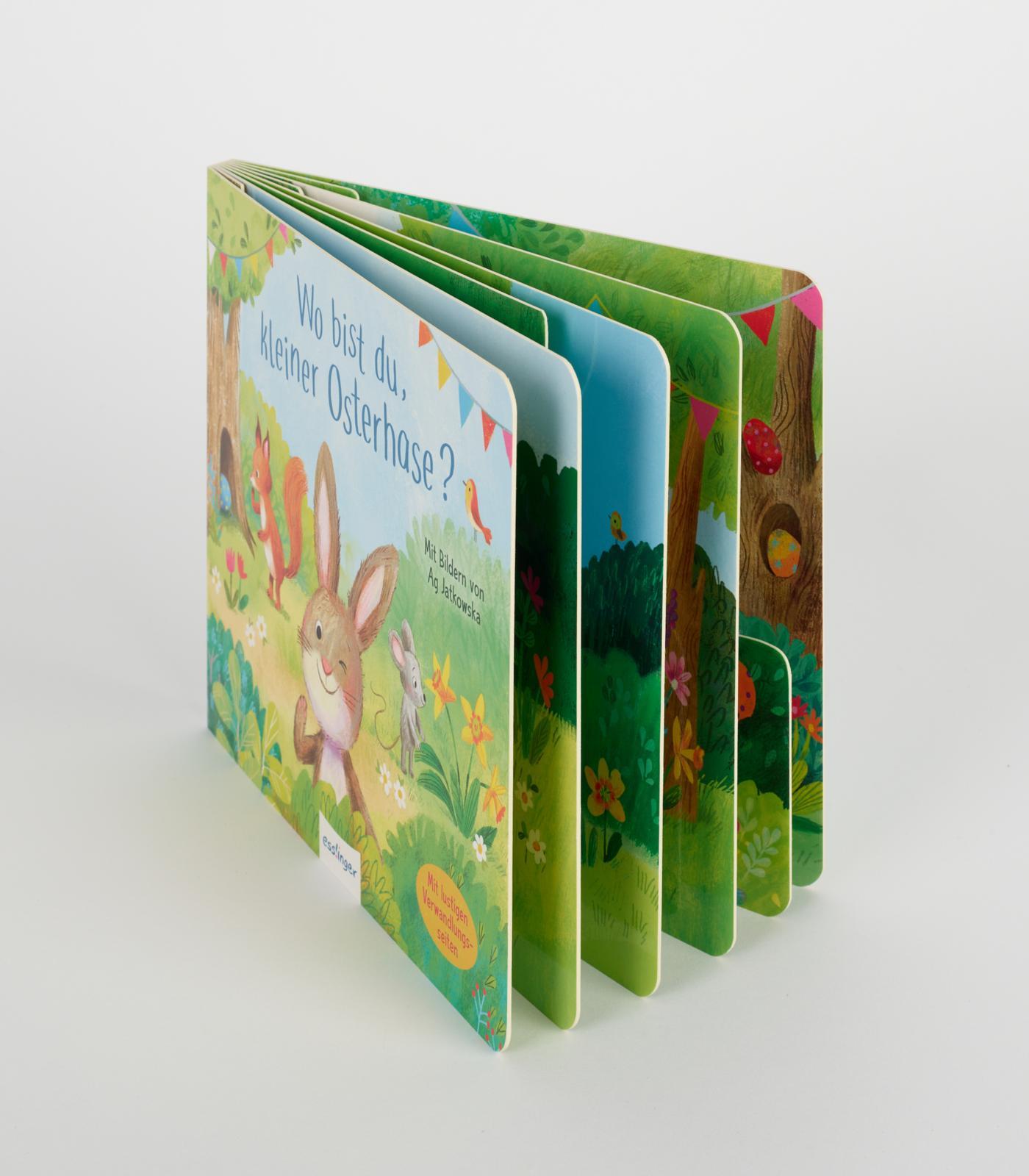 Beispielinhalt (Bild) Wo bist du, kleiner Osterhase?