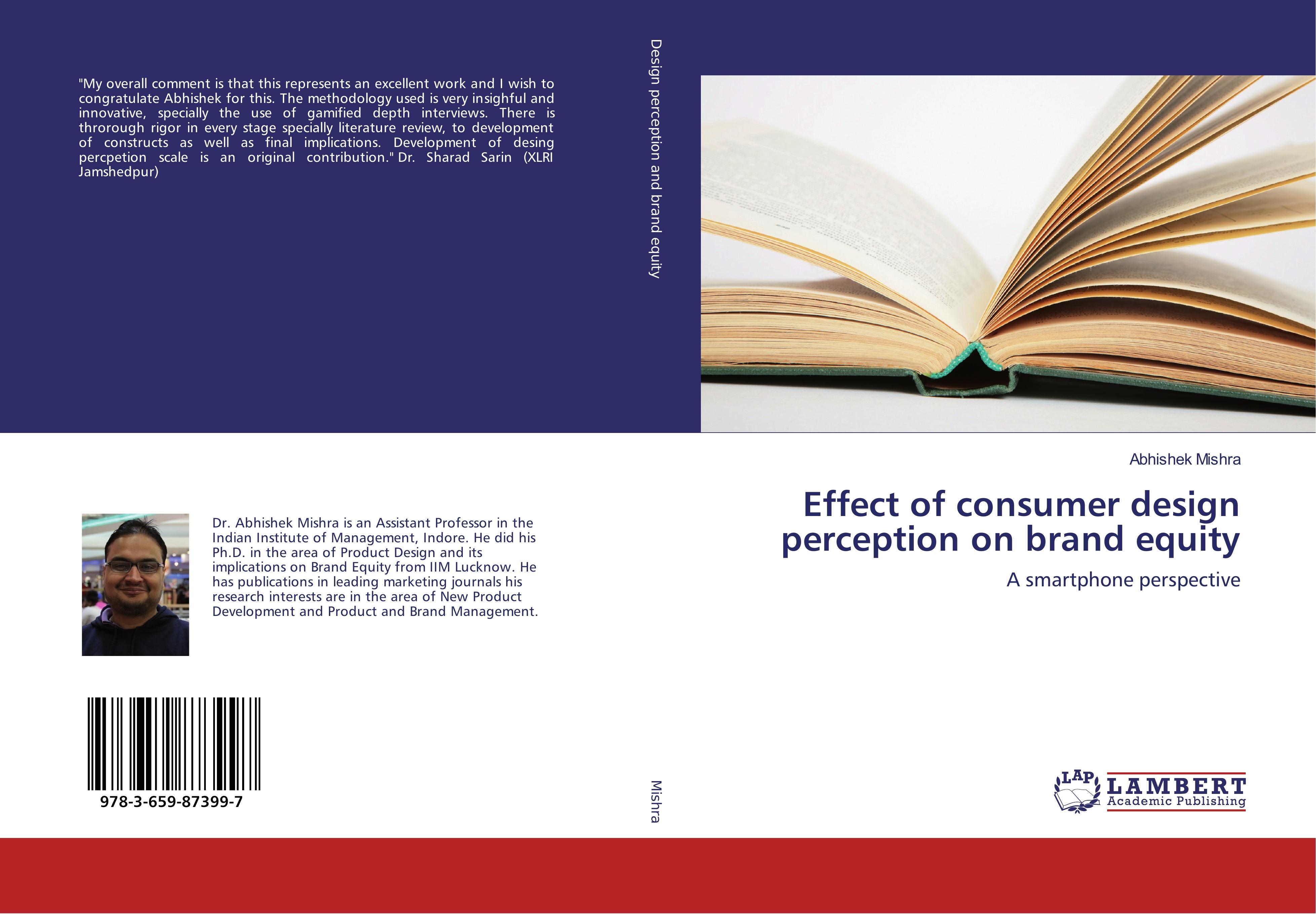 Vorderes Coverbild Effect of consumer design perception on brand equity