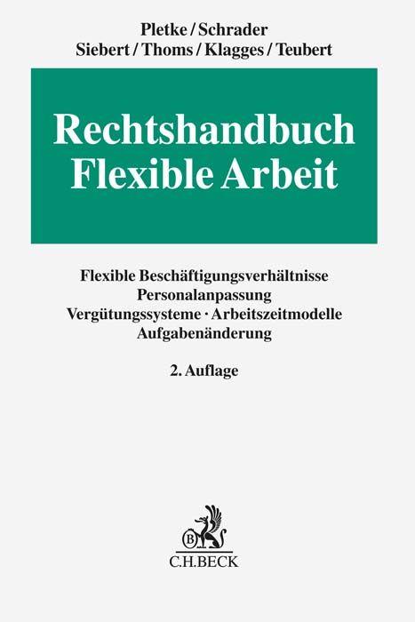 Vorderes Coverbild Rechtshandbuch Flexible Arbeit