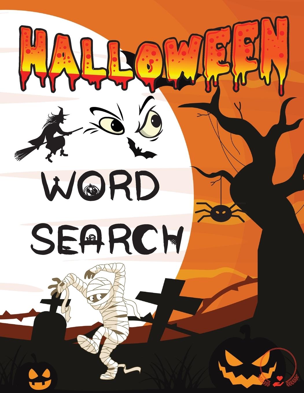 Vorderes Coverbild Halloween Word Search