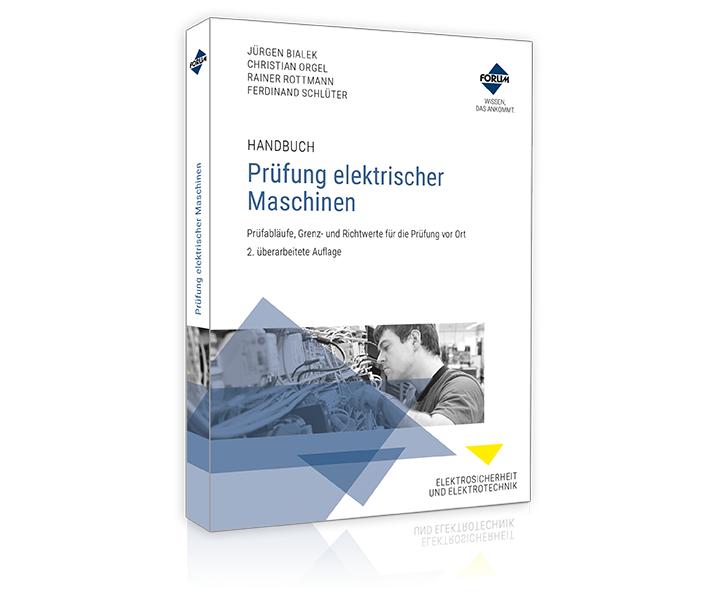 Vorderes Coverbild Handbuch Prüfung elektrischer Maschinen