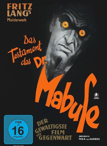 Vorderes Coverbild Das Testament des Dr. Mabuse