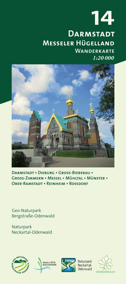 Vorderes Coverbild Darmstadt - Messeler Hügelland