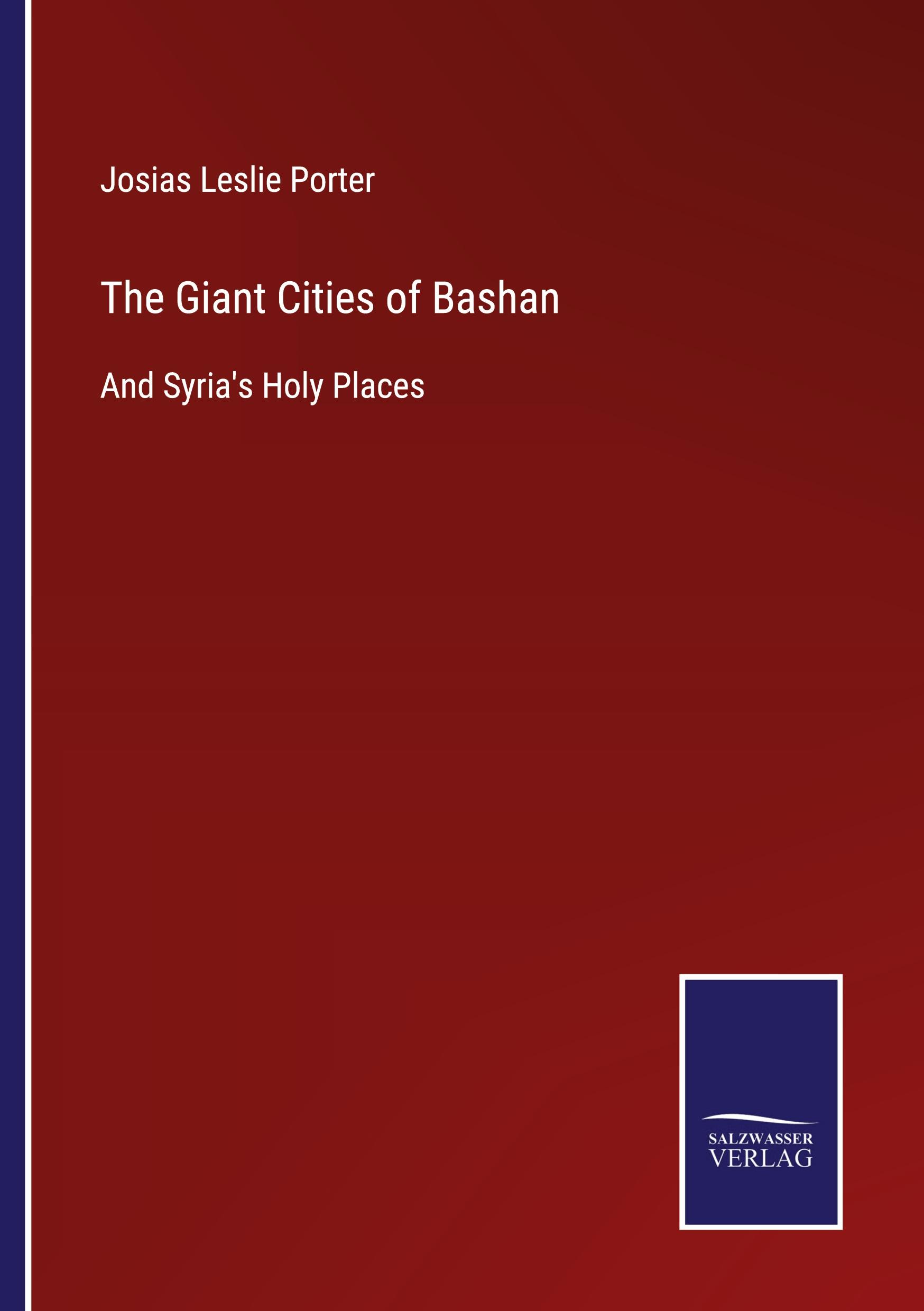 Vorderes Coverbild The Giant Cities of Bashan