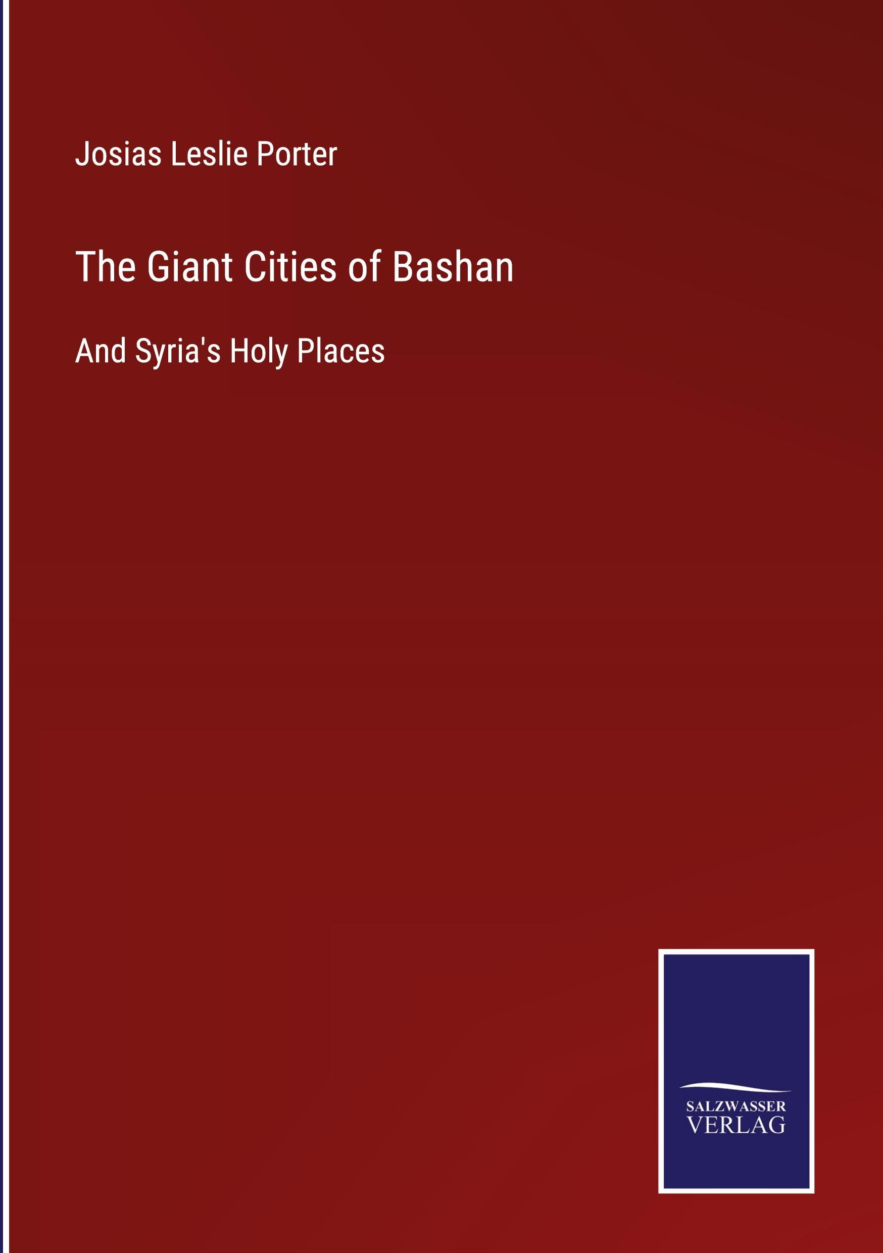 Vorderes Coverbild The Giant Cities of Bashan